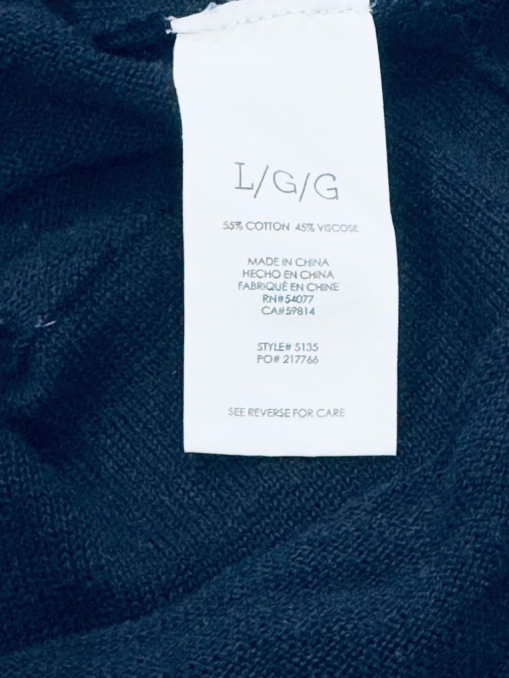 Cabi #5135 Classic Dark Navy Duster Cardigan Sweater Snap Front w/Pockets - Picture 8 of 8